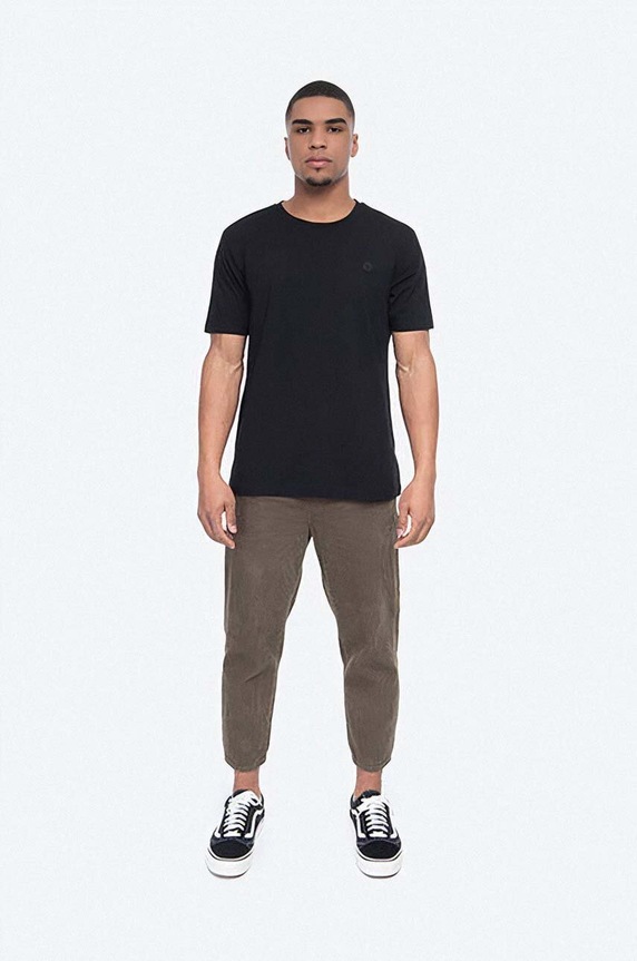 Wood Wood cotton t-shirt Ace Double A 10005700.2222 black AA00