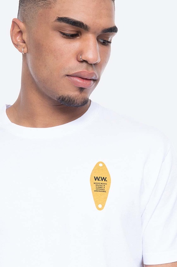 Wood Wood cotton t-shirt 12035715.2334 white
