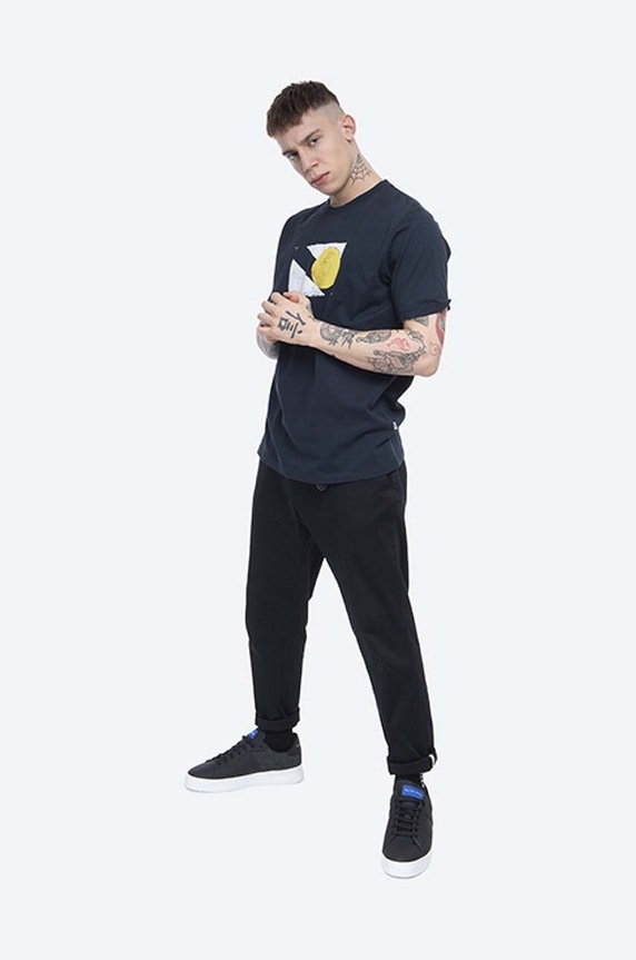Wood Wood cotton T-shirt Sami T-shirt 12045715.2491 black AA00