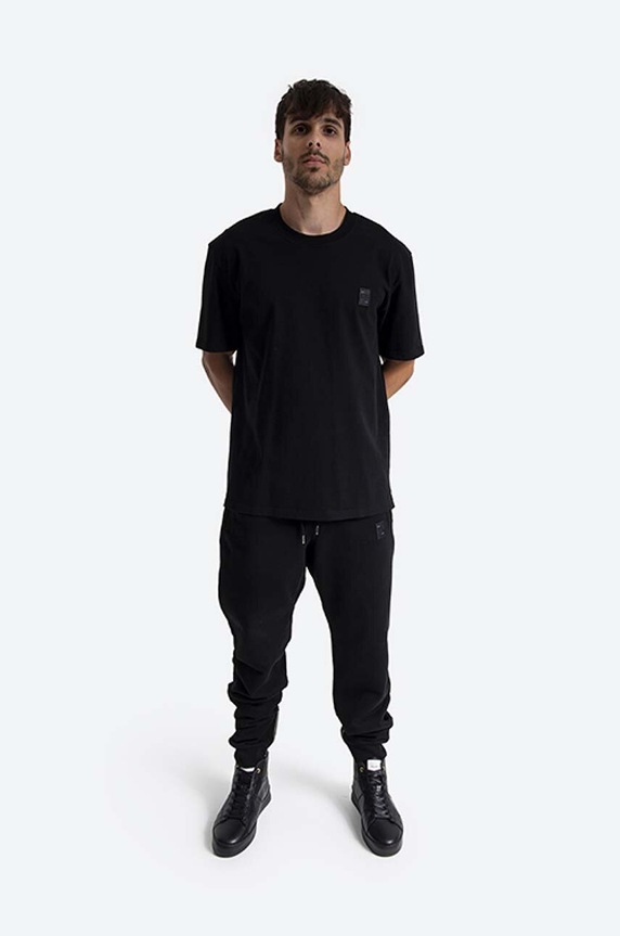 Filling Pieces t-shirt bawełniany Lux Tee 88113731861 czarny AA00