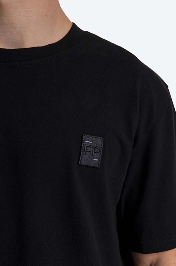 Filling Pieces t-shirt bawełniany Lux Tee czarny 88113731861