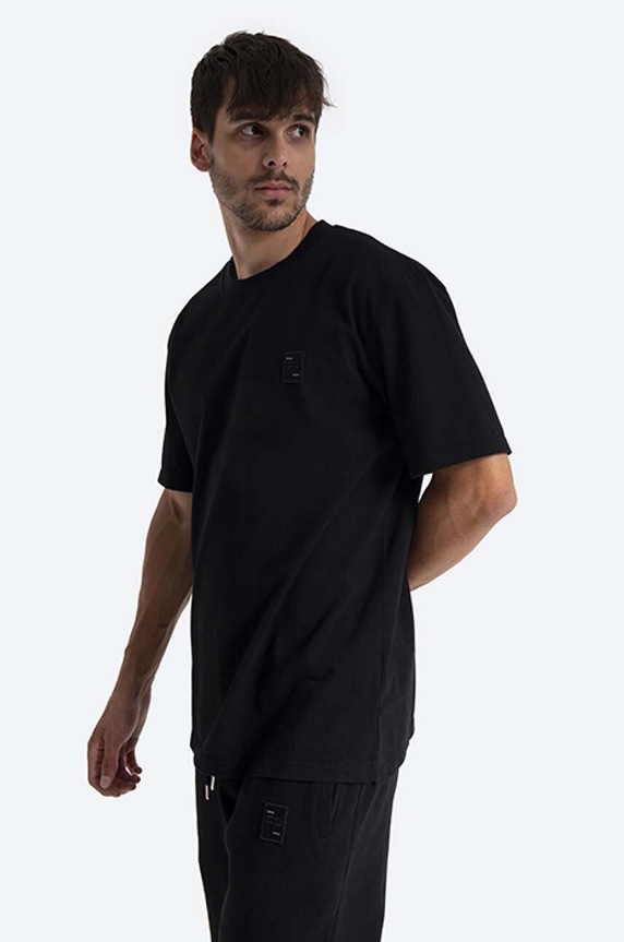 Filling Pieces t-shirt bawełniany Lux Tee 88113731861 czarny
