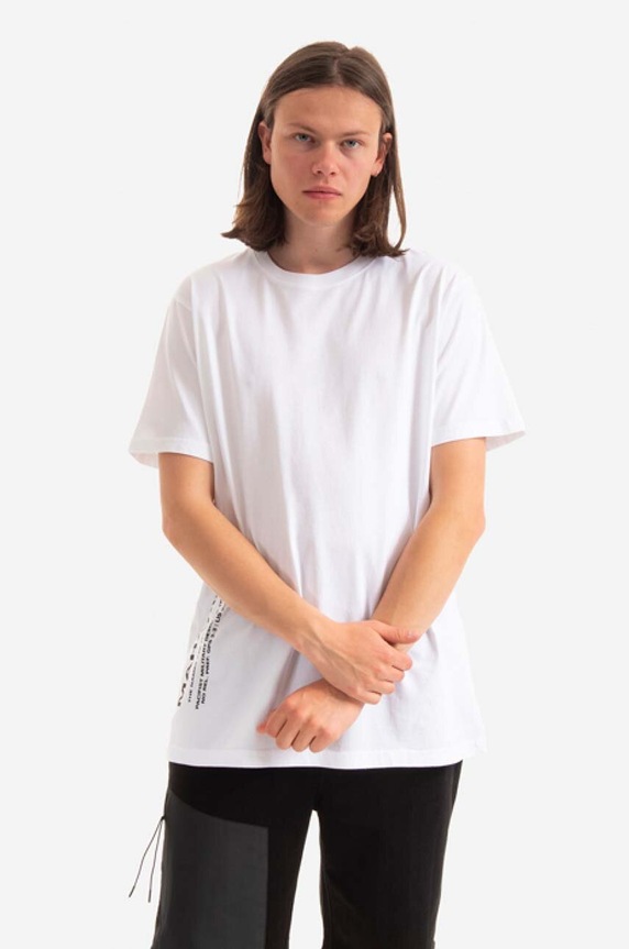 Maharishi cotton t-shirt 9752.WHITE white