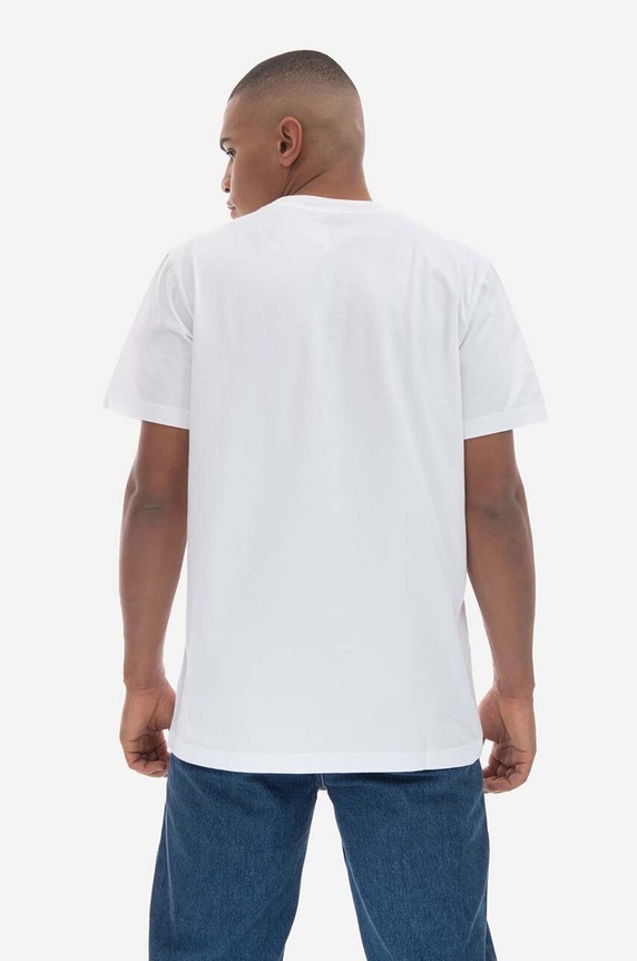 Clothing Maharishi cotton t-shirt 9928.WHITE white