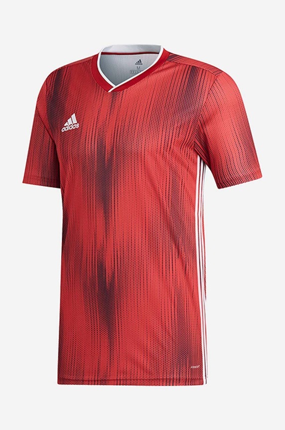 adidas t-shirt Trio 19 regolare rosso DP3531