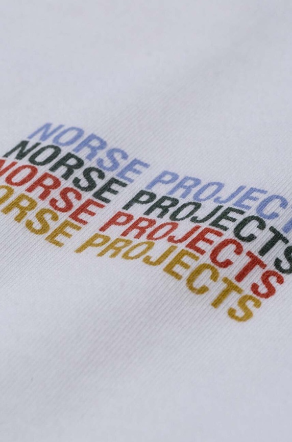 Norse Projects cotton T-shirt Niels Logo Stack N01.0541.0001