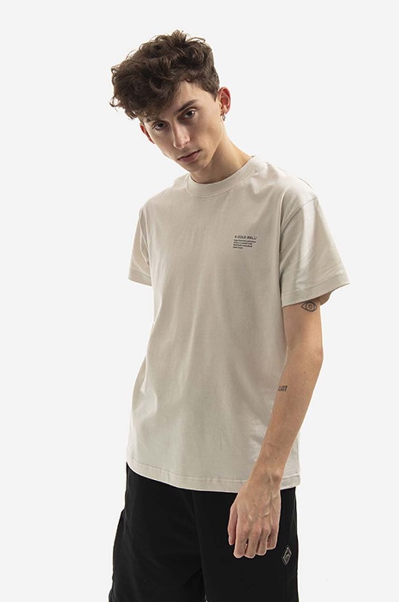 A-COLD-WALL* cotton T-shirt Prose regular multicolor ACWMTS068