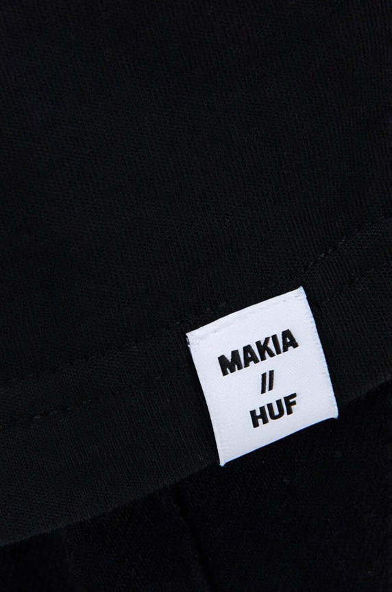 Makia cotton t-shirt black M21002