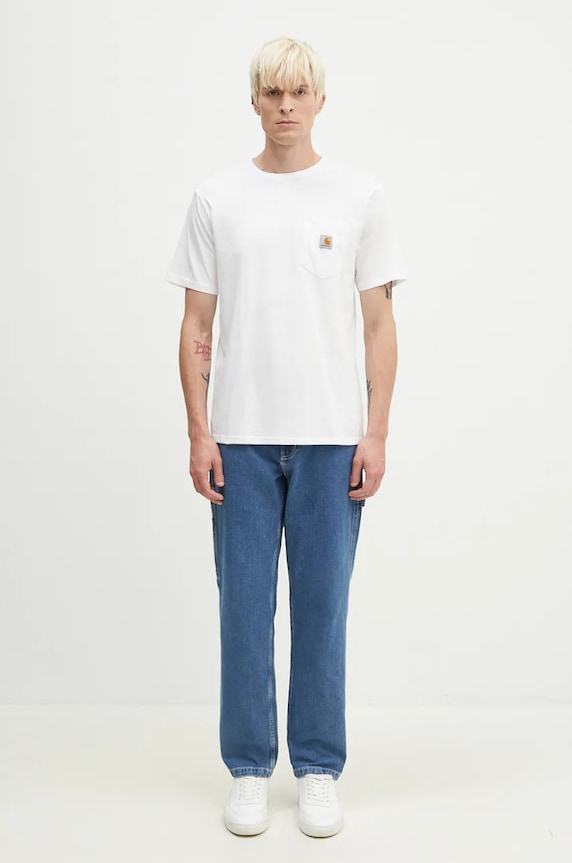 Carhartt WIP cotton t-shirt I030434.02XX white