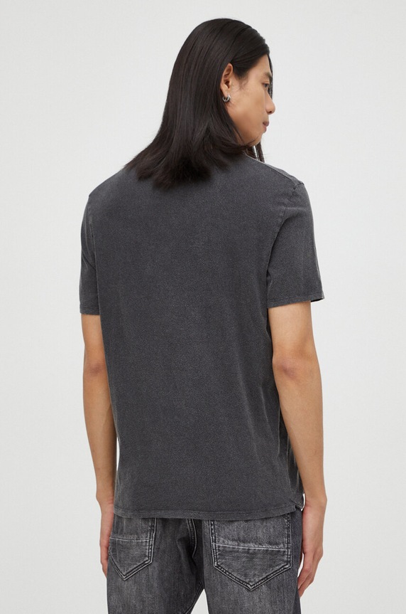 American Vintage tricou din bumbac MFAK02A gri AA00