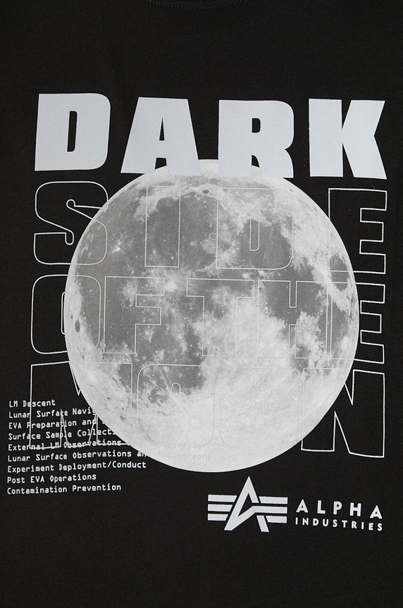 Alpha Industries cotton t-shirt 108510.285 black