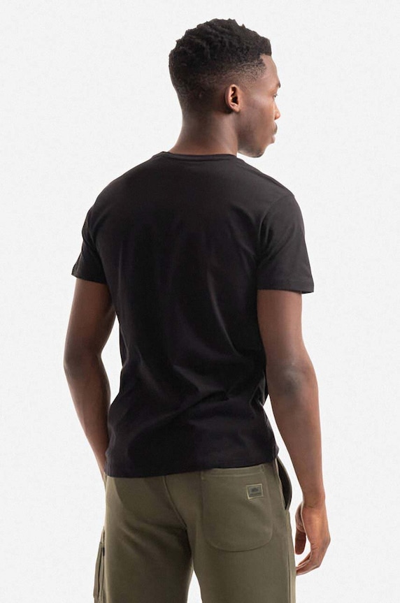 Odjeća Pamučna majica Alpha Industries Basic T-Shirt 100501.03 crna