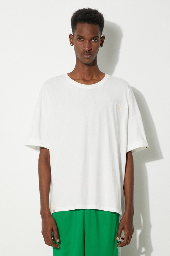 Alpha Industries cotton t-shirt plain beige 118532.626