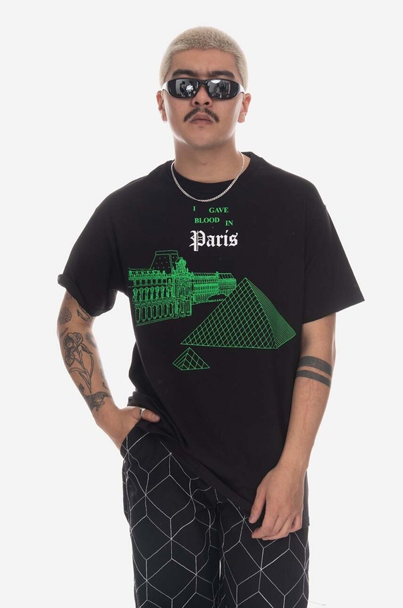 PLEASURES cotton T-shirt Blood T-shirt P23SP050