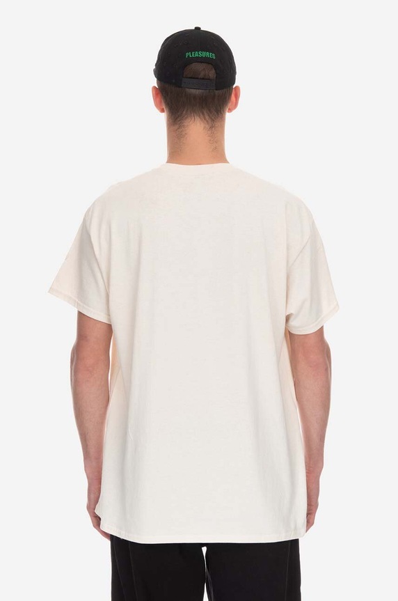 PLEASURES cotton T-shirt Mistakes T-shirt P23SP057