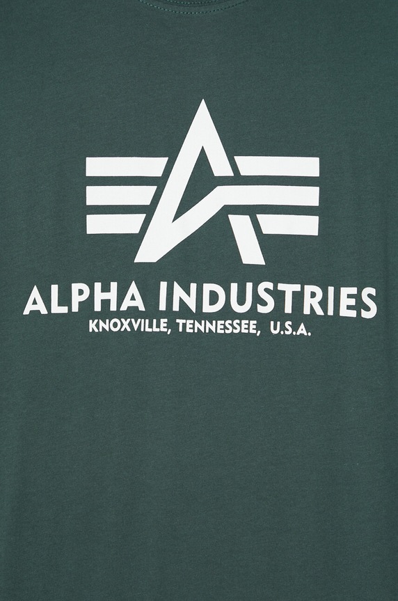 Alpha Industries t-shirt bawełniany Basic T-Shirt 100501.610