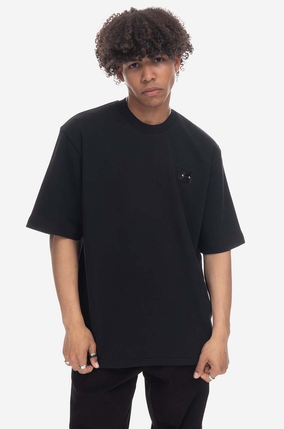 Neil Barett cotton t-shirt PBJS183.U514C black