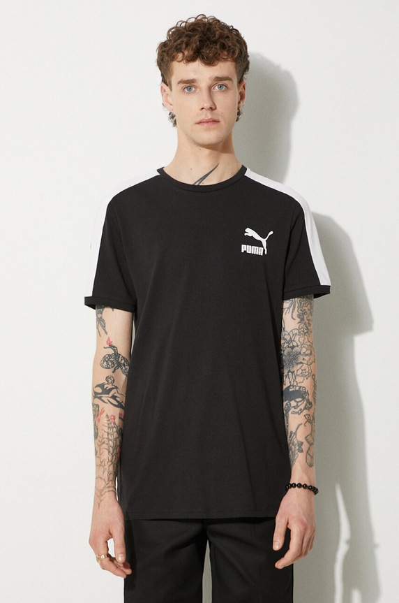 Футболка Puma круглый вырез чёрный 538204.01
