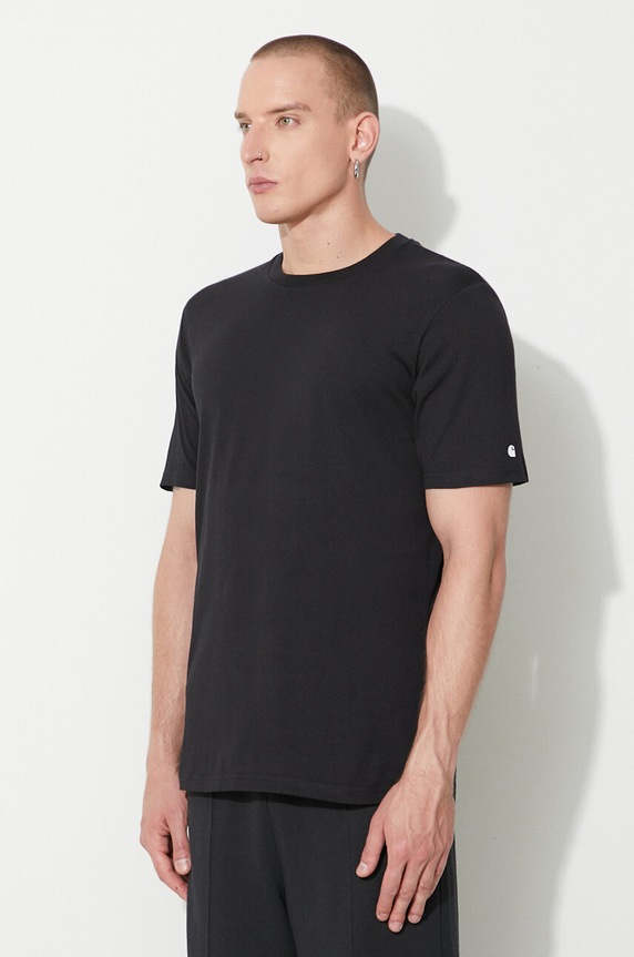 Бавовняна футболка Carhartt WIP чорний I026264