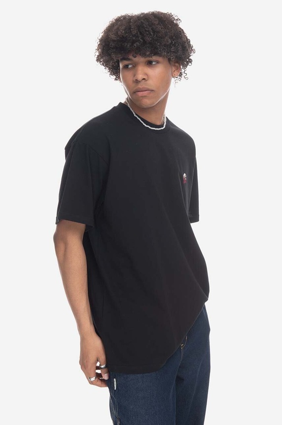 Carhartt WIP cotton T-shirt Big Buck I032029 black