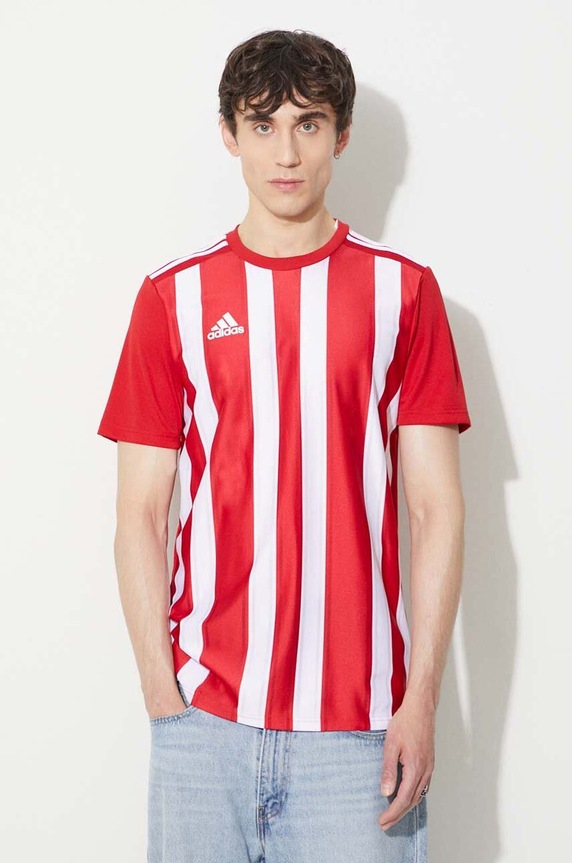 adidas t-shirt STRIPED 21 JERSEY GN7624 regolare rosso GN7624