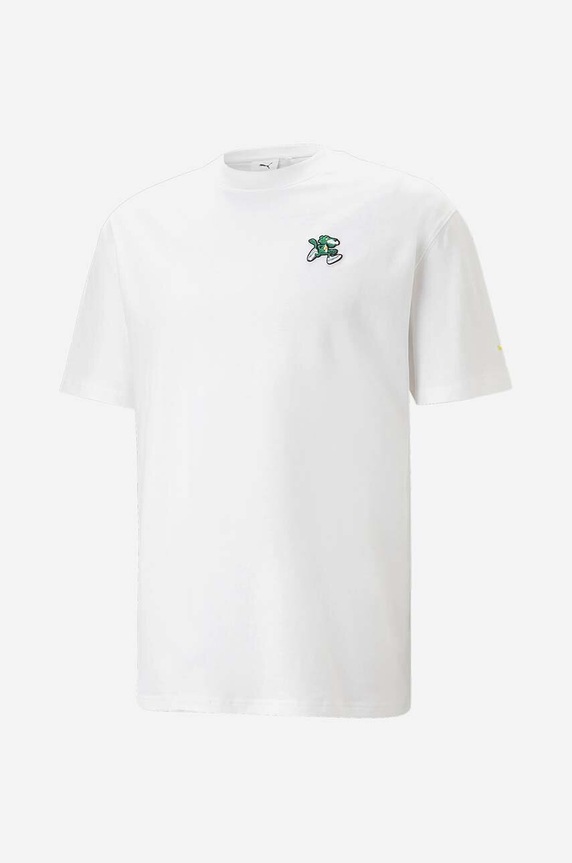 Puma cotton t-shirt cotton white 539840.02