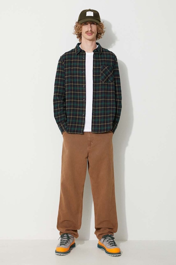 Бавовняний лонгслів Carhartt WIP I026265.00AXX білий AA00