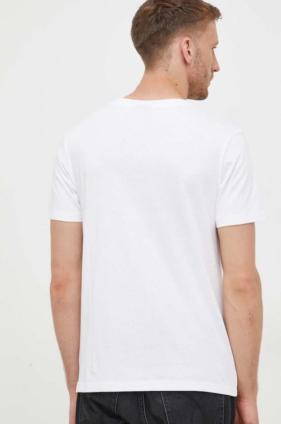 Odzież Joop! t-shirt bawełniany 30025786 biały