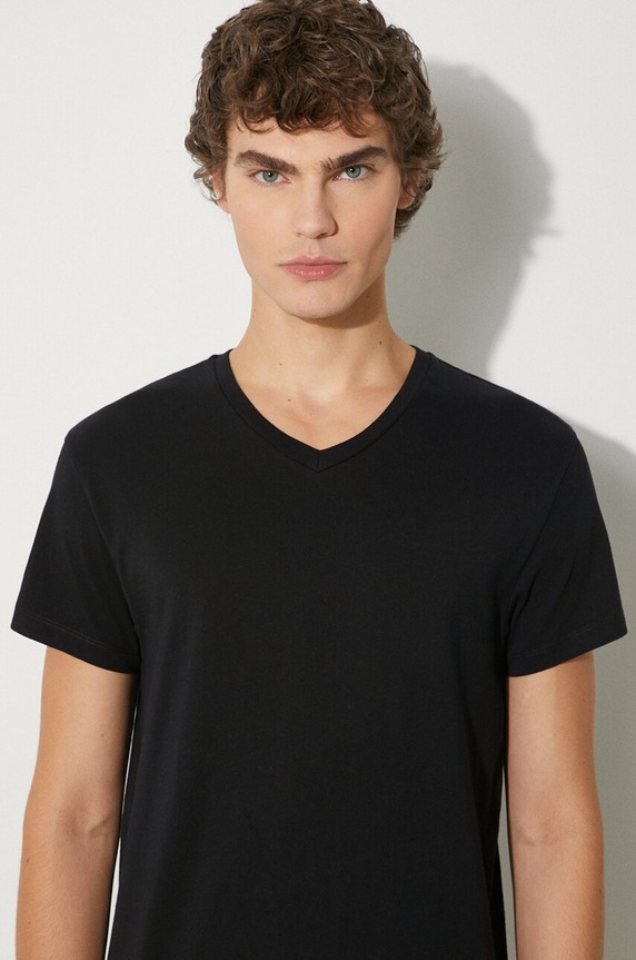 Samsoe Samsoe cotton t-shirt black M00012307