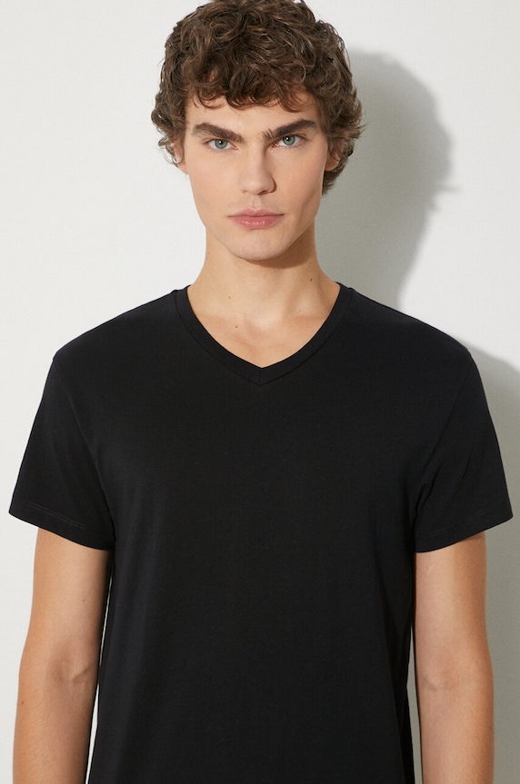 Samsoe Samsoe cotton t-shirt black M00012307