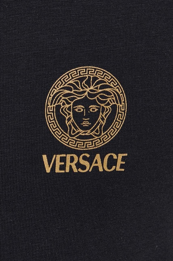 Tričko Versace AUU01012.1A10011 čierna
