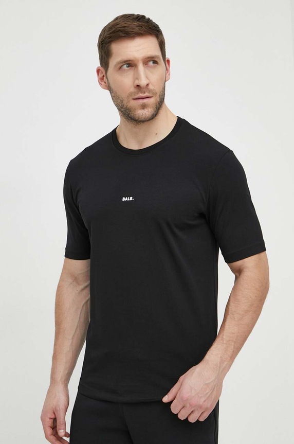 Tričko Emporio Armani hladký černá B1112.1228.NOS