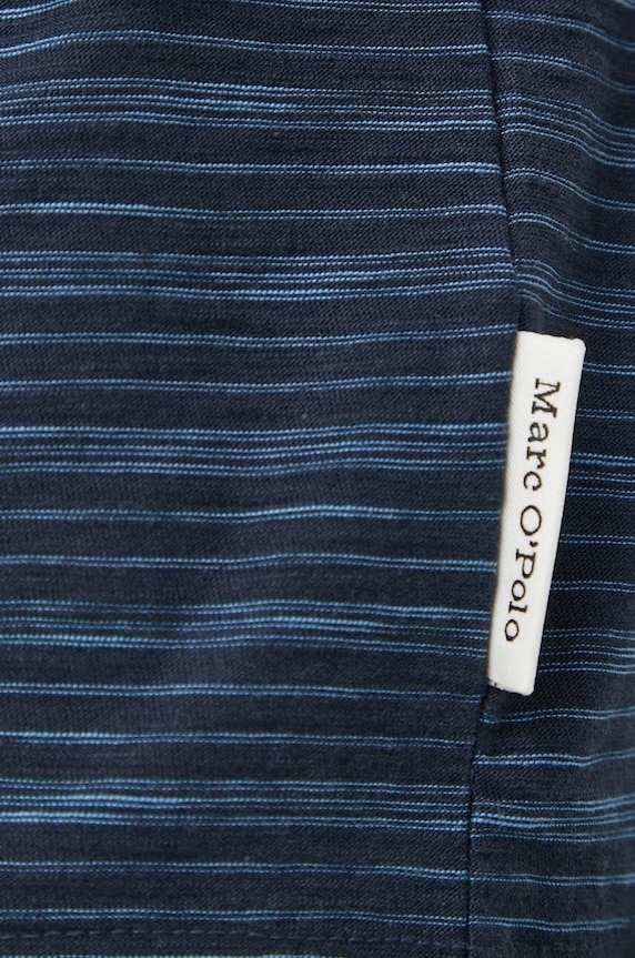 Marc O'Polo t-shirt bawełniany M22218651040 granatowy
