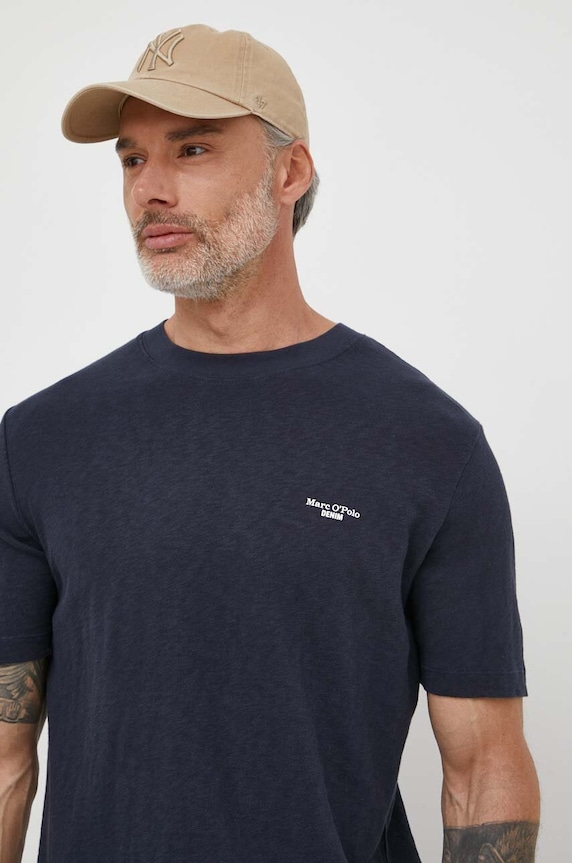 Marc O'Polo t-shirt bawełniany M63223251098 granatowy AA00