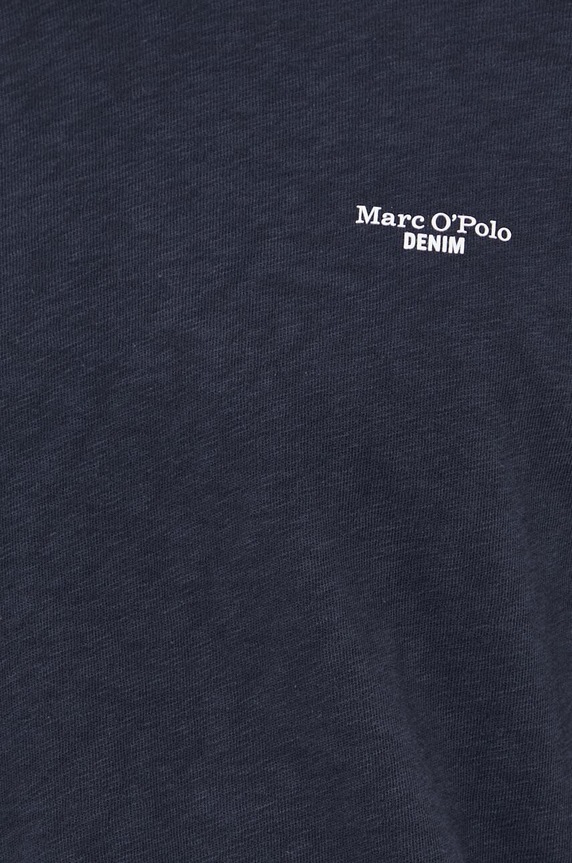 Marc O'Polo t-shirt bawełniany granatowy M63223251098