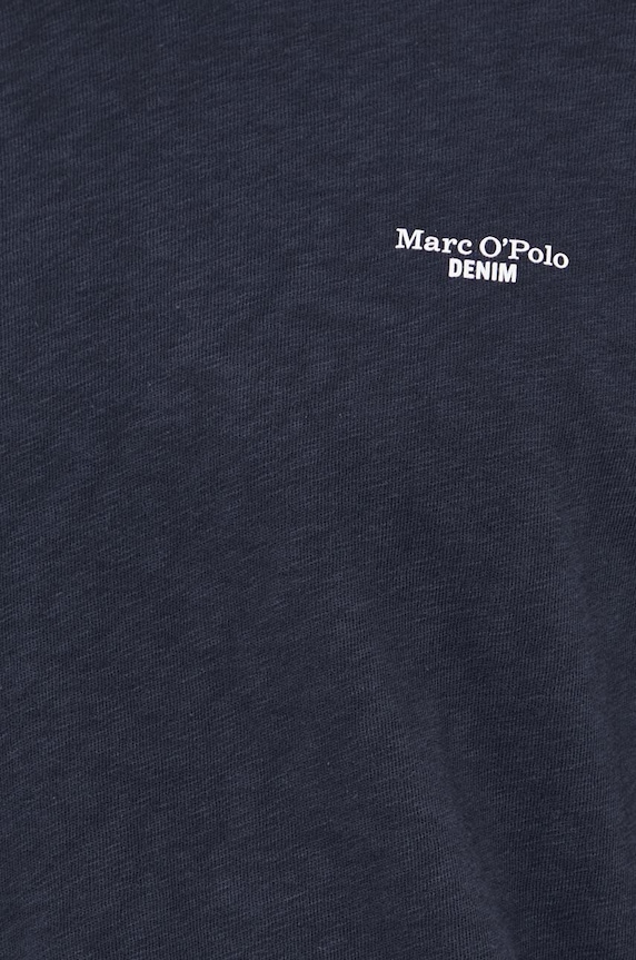 Marc O'Polo t-shirt bawełniany granatowy M63223251098