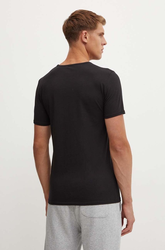 Bavlnené tričko Tommy Hilfiger 3-pak UM0UM03137 sivá