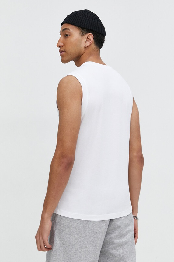 Ρούχα Βαμβακερό μπλουζάκι Diesel A10508.0GRAI λευκό