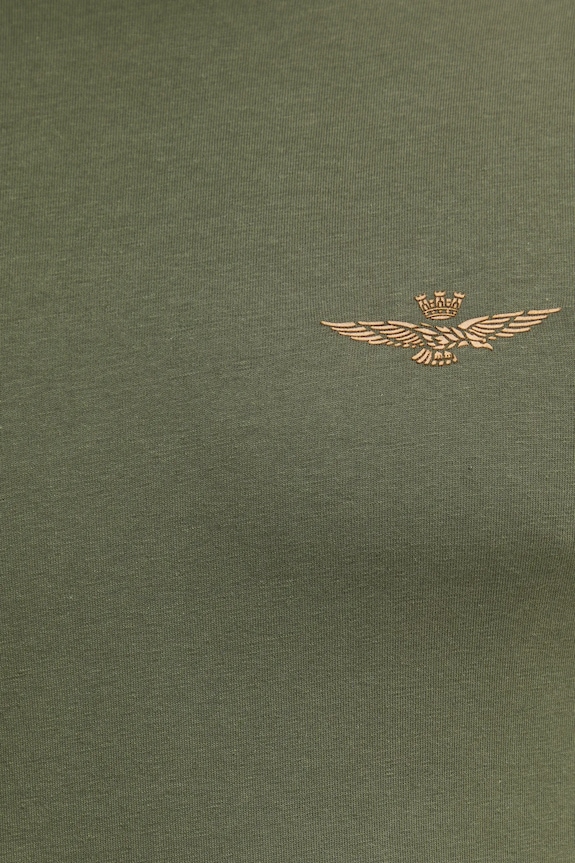 Tričko Aeronautica Militare AM1UTI003 zelená