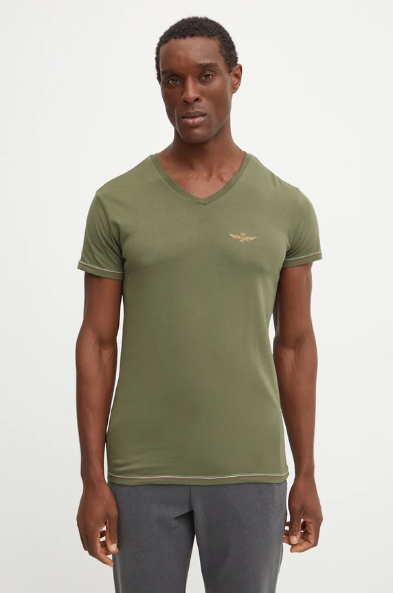 Aeronautica Militare t-shirt zielony AM1UTI004