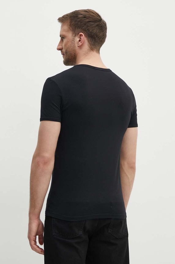 Îmbrăcăminte Versace tricou AUU01004.1A10011 negru