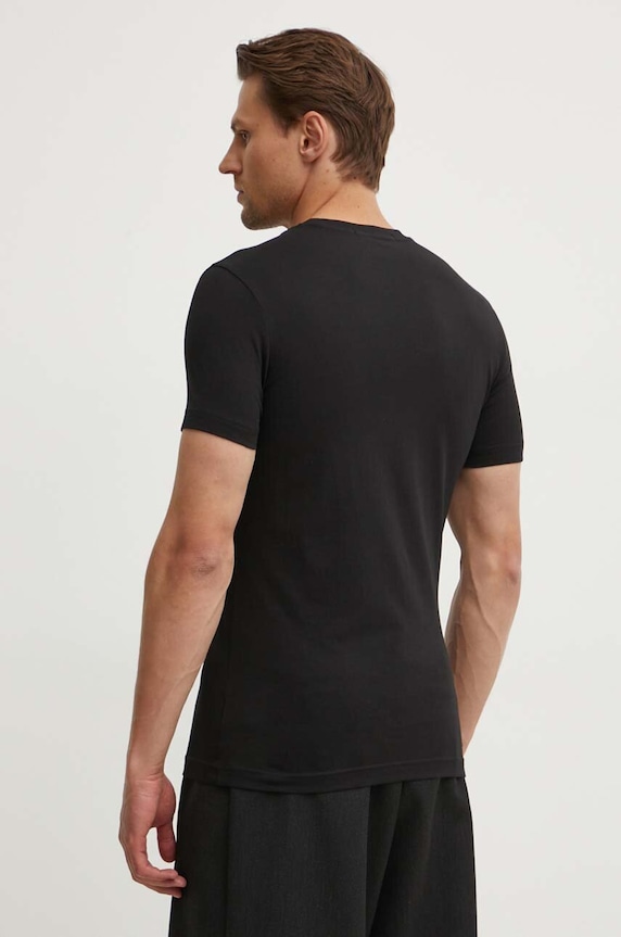 Îmbrăcăminte Calvin Klein Jeans tricou din bumbac J30J322552 negru