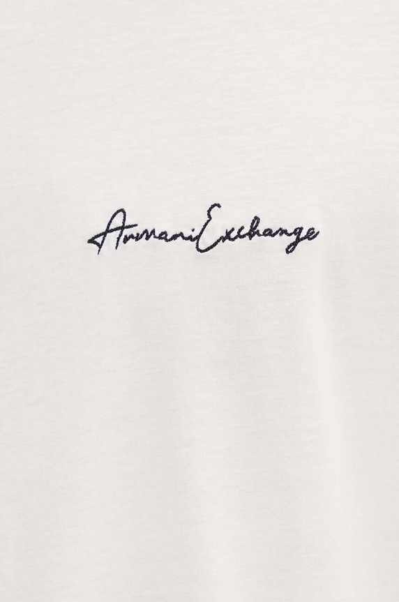 Armani Exchange t-shirt in cotone 8NZTSG.ZJ9AZ.NOS bianco