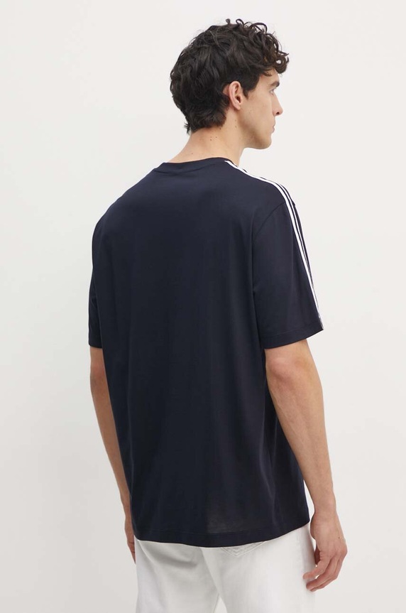Oblečenie Bavlnené tričko Armani Exchange 8NZTSG.ZJ9AZ.NOS tmavomodrá