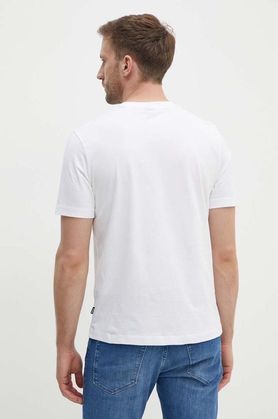 Odzież BOSS t-shirt bawełniany 50468972 biały