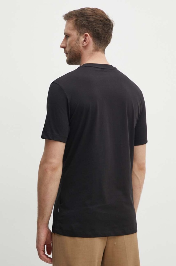 Odzież BOSS t-shirt bawełniany 50468972 czarny