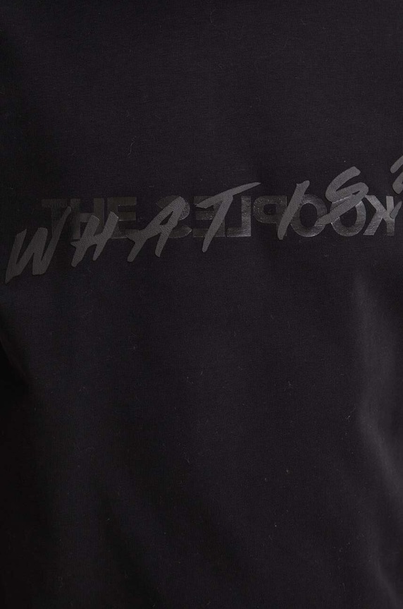 The Kooples t-shirt bawełniany HTSC27010K czarny