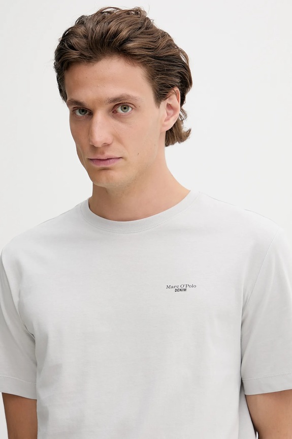 Βαμβακερό μπλουζάκι Marc O'Polo DENIM γκρί 5000006274