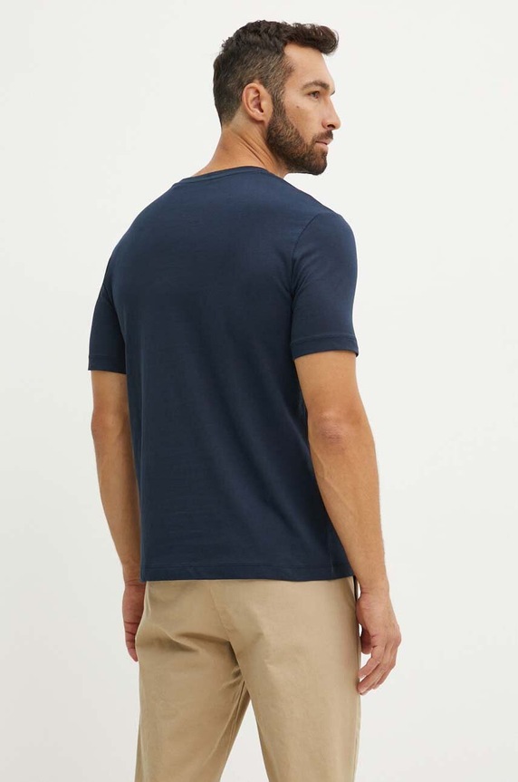 Marc O'Polo t-shirt bawełniany DENIM 5000006274 granatowy AA00