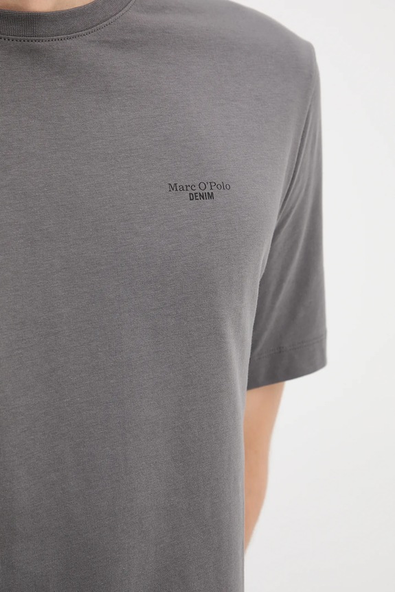 Βαμβακερό μπλουζάκι Marc O'Polo DENIM 5000006274 γκρί